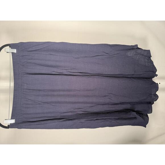 NWT Halara High Waisted Drawstring Pocket Flowy Midi Casual Skirt Size XL - Picture 4 of 8